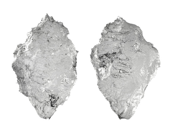 iceberg cristallin isolé sur blanc
 - Photo, image