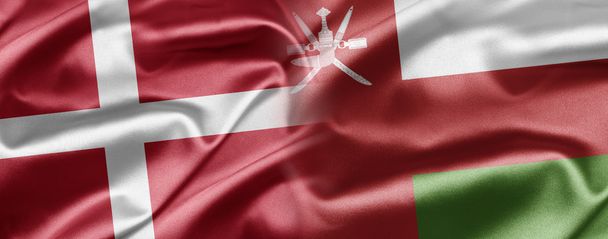 Denmark and Oman - Photo, Image