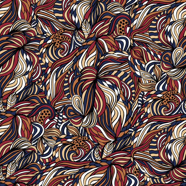 Patrón abstracto sin costuras - Vector, Imagen
