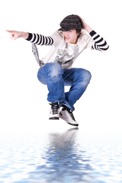 Teenager dancing Locking or Hip-hop - Photo, Image