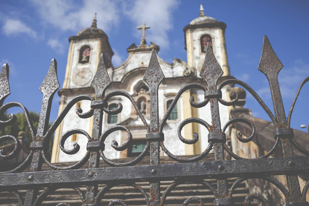 教区教会・ デ ・ ビュー ユネスコ世界のサン フランシスコ ・ デ ・ アシス - 写真・画像