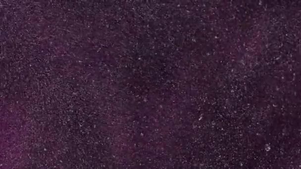 Glitter fluindo através de vídeo fluido
 - Filmagem, Vídeo