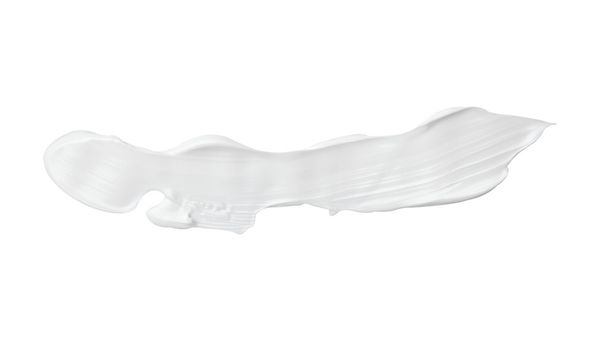 Косметика с мазком белого крема
 - Фото, изображение