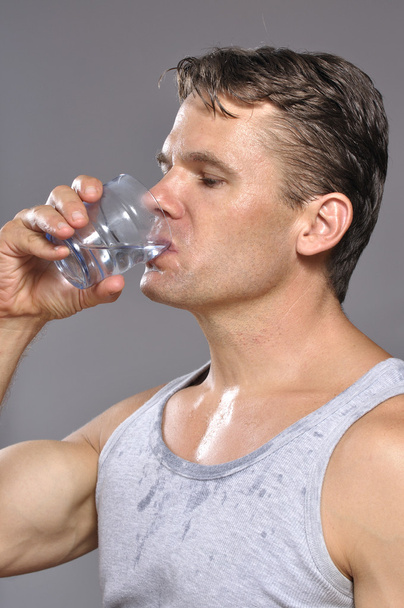 διψασμένο άνδρα - Φωτογραφία, εικόνα