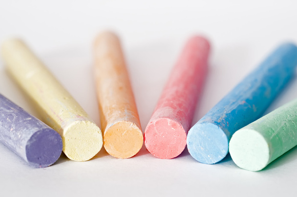 Set of colored chalk - Photo, Image