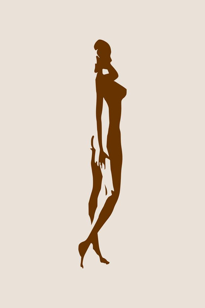 Sexy women silhouettes - Вектор, зображення