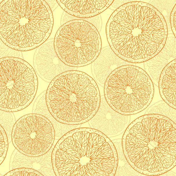abstracte sinaasappelen - Vector, afbeelding