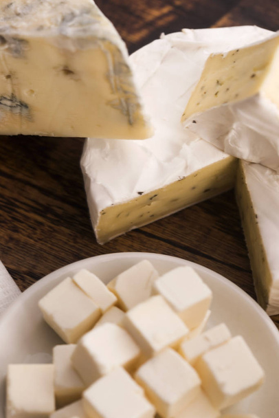 diferentes tipos de queso - Foto, imagen