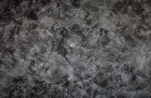Grey grunge textured wall. Copy space - Foto, imagen