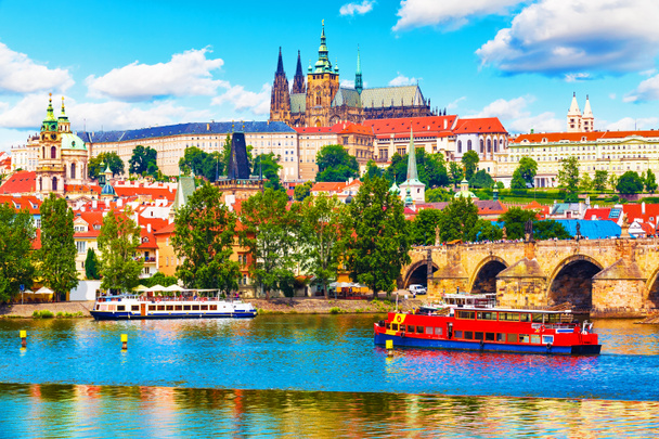 Paysage de Prague, République tchèque
 - Photo, image