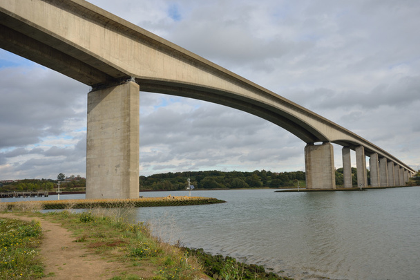 Orwell brug van zuidelijke oever - Foto, afbeelding