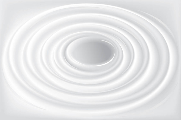 Vector background with concentric circles of water - Vector, Image