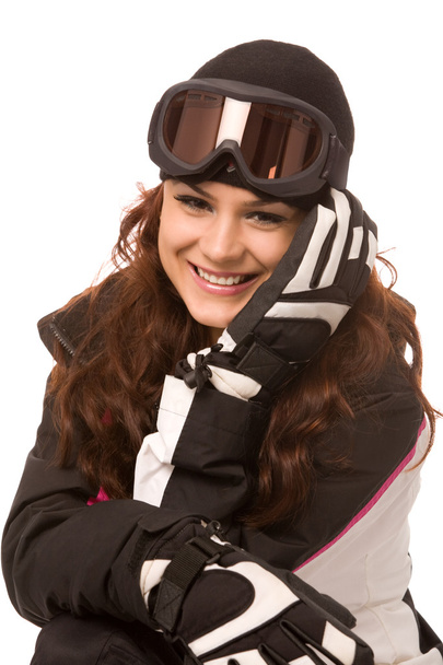 Pretty woman in ski-wear - Foto, imagen