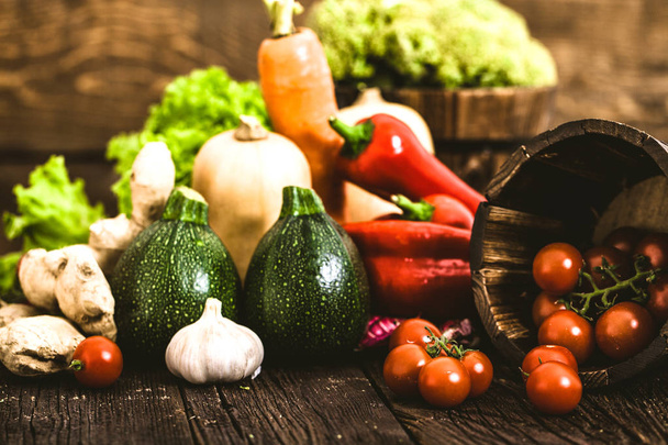 Fresh organic vegetables - Foto, Bild