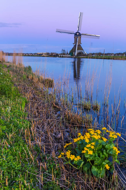 Mühlen des Kinderdeichs bei Rotterdam - Foto, Bild