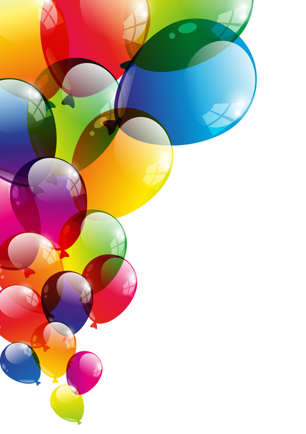 Balloon background - Vector, Image