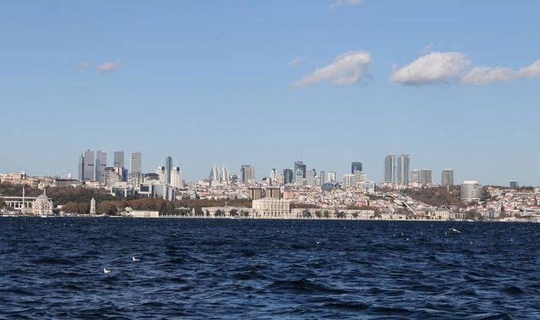 Περιοχή Μπεσίκτας σε Κωνσταντινούπολη πόλης - Φωτογραφία, εικόνα