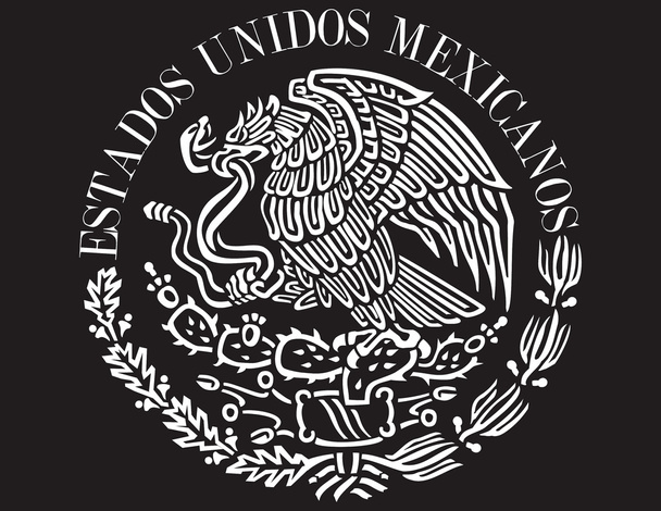 Meksikon lipun tunnus
 - Vektori, kuva