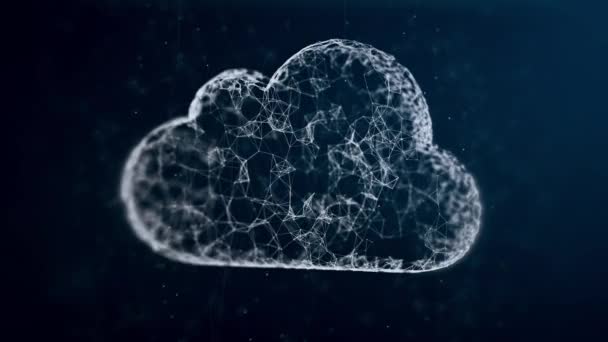 abstracte wolk beeldmateriaal - Video