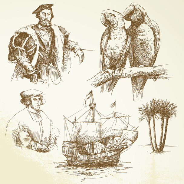 Морская коллекция
 - Вектор,изображение