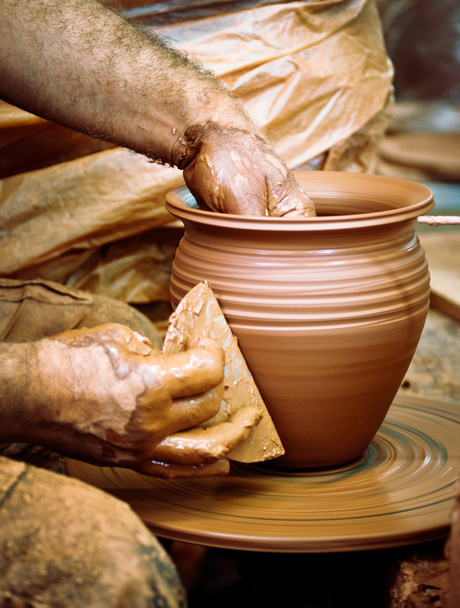 Roue de poterie
 - Photo, image