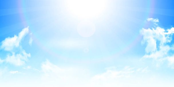 Sky light scenery background - Vector, Image