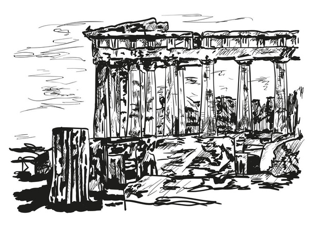Подорожі в Грецію
 - Вектор, зображення