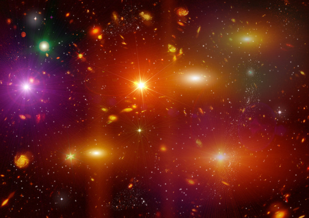 galassia in uno spazio libero - Foto, immagini