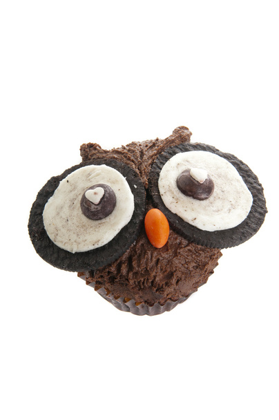 Owl muffin - Φωτογραφία, εικόνα
