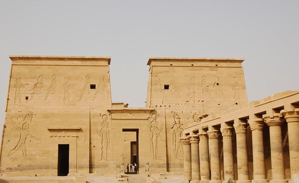 ναό της Ίσιδας στο Φίλαε, Αίγυπτος - Φωτογραφία, εικόνα