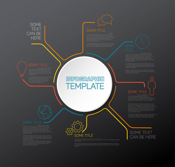  Infographic report template - Vector, Image