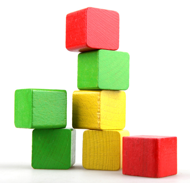 Column of building blocks - Photo, Image