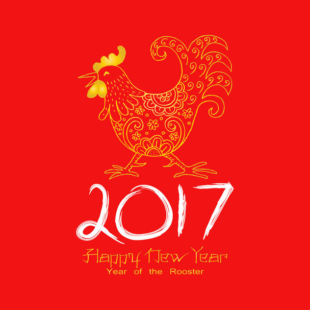 Kiinalainen vuosi kukko 2017
.  - Valokuva, kuva