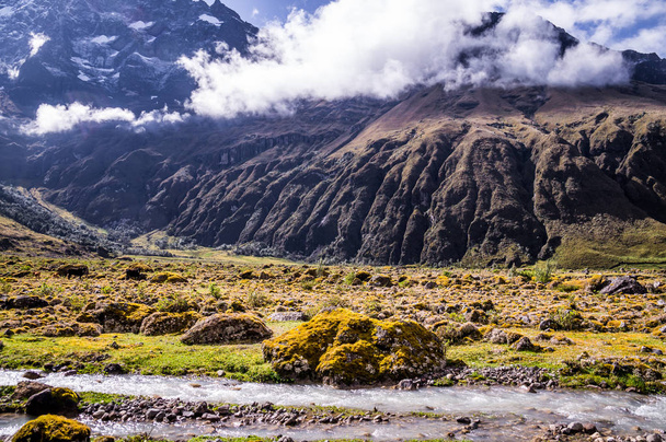 Krajobrazu Andyjskiego w pobliżu Riobamba, Ekwador - Zdjęcie, obraz
