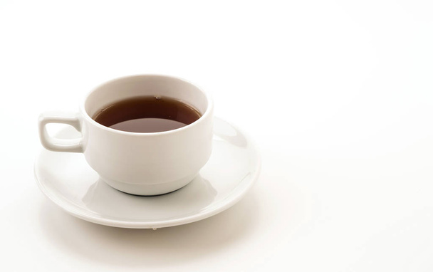 tea cup on white background - Фото, зображення
