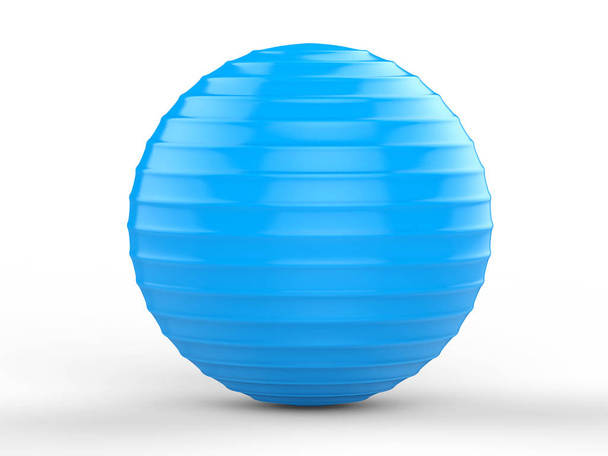 modré fitness míč - Fotografie, Obrázek