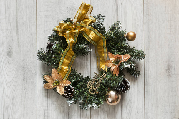 Decorative christmas wreath - Фото, зображення