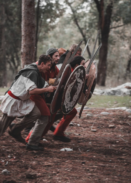 medieval historical reenactment - Фото, изображение