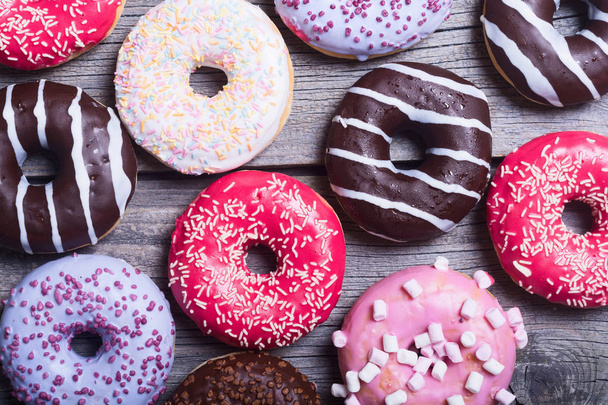 Photo of assorted donuts - Foto, Imagen