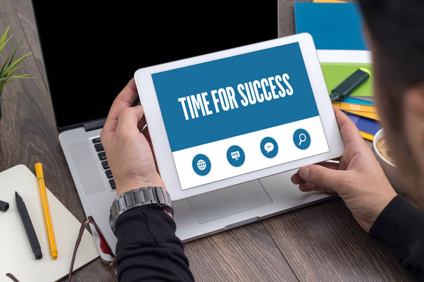 TIME FOR SUCCESS SCREEN  - Photo, Image