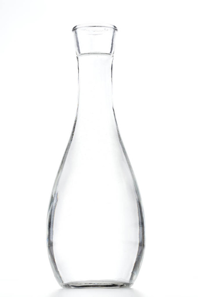 Висока вигнута скляна ваза
 - Фото, зображення