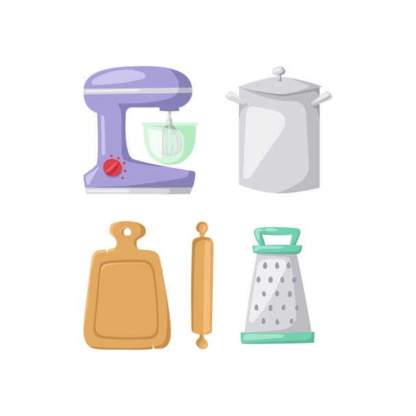 Iconos de vectores de utensilios de cocina
. - Vector, Imagen