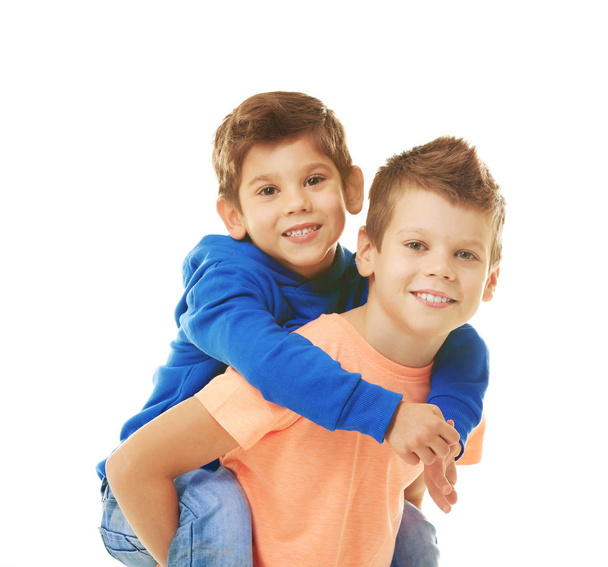 Cute little brothers  - Фото, изображение