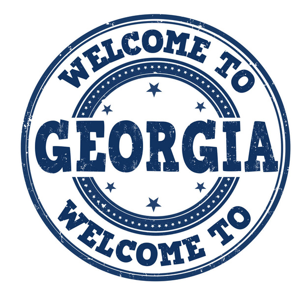 Добро пожаловать в Грузию
 - Вектор,изображение
