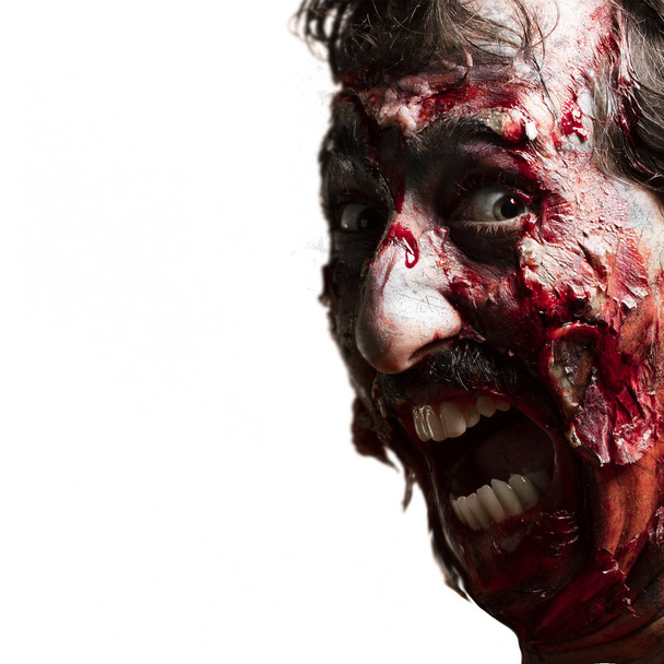 Zombie man portrait - Фото, зображення