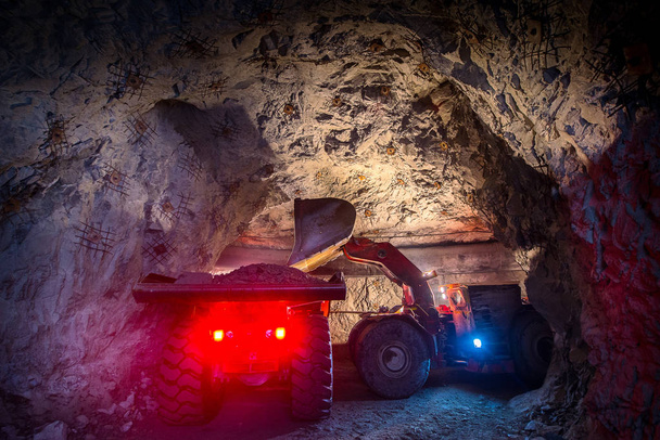 Gold mining underground - Photo, Image
