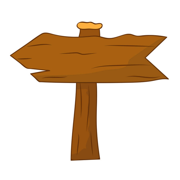 Дерев'яні знаки ізольовані ілюстрації
 - Вектор, зображення