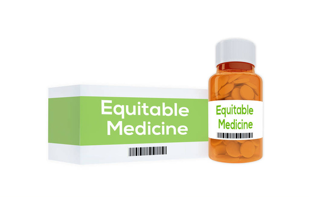 Equitable Medicine concept - Photo, image