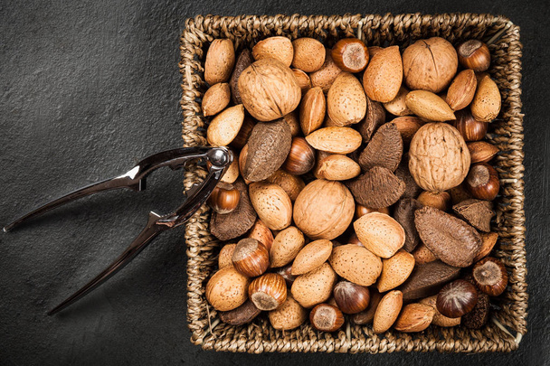 Assortment of nuts - Fotó, kép
