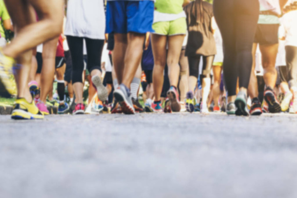 Maratona corridori folla persone corsa all'aperto Sport Event
 - Foto, immagini